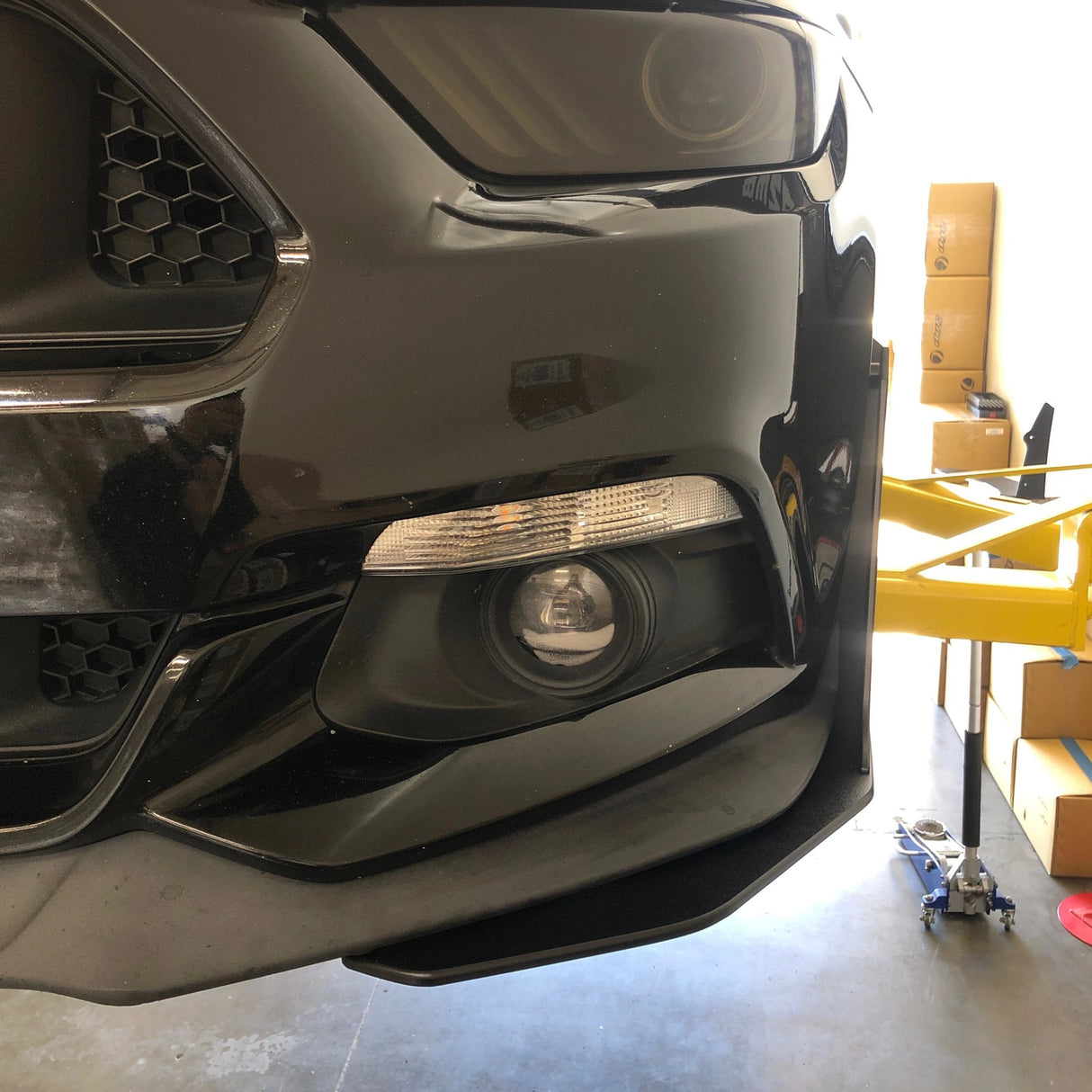 Mustang 15-23 'GT500 Style' Splitter Winglet & Fender Extensions