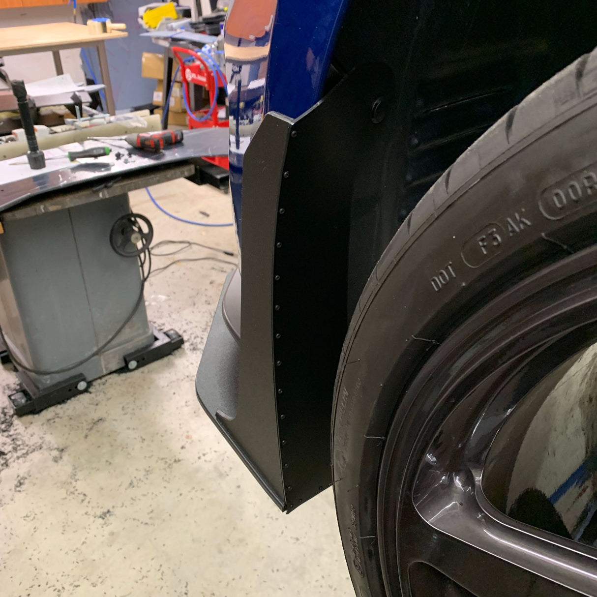 Mustang 15-23 'GT500 Style' Splitter Winglet & Fender Extensions