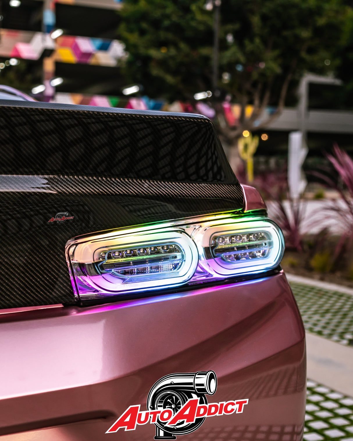 2016 - 2024 Camaro Carbon Fiber Trunk Double Sided Decklid With Integrated Spoiler