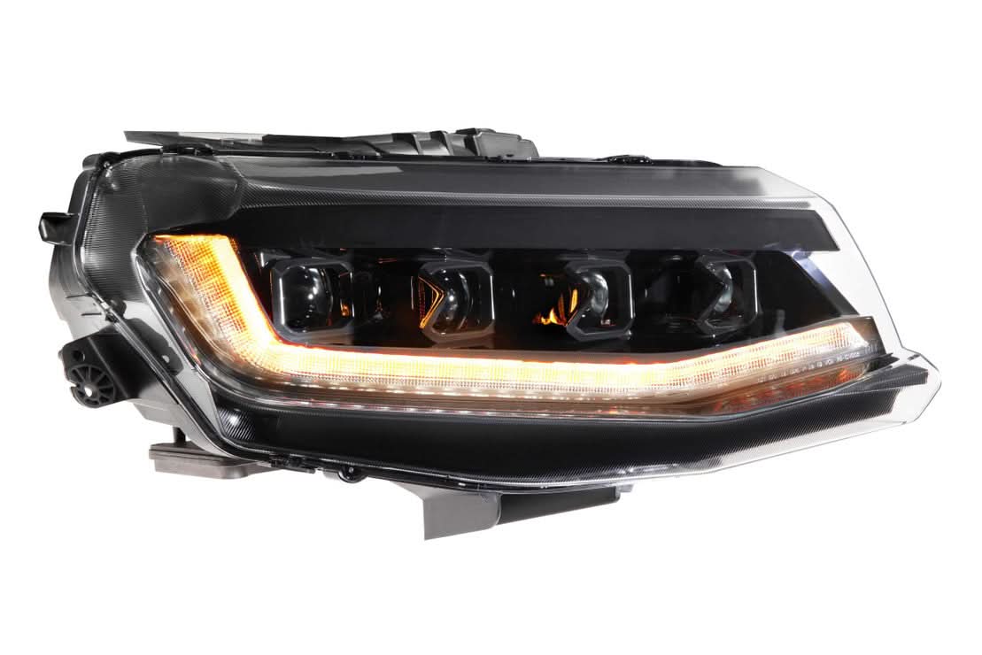 2016-2018 Chevy Camaro Fish Eye Projector Headlights β Amber Sequential Turn Signals, LED DRL