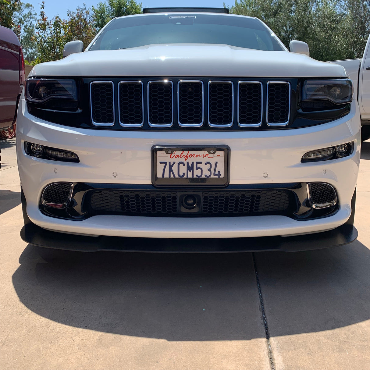 Jeep 11-16 Grand Cherokee SRT Splitter