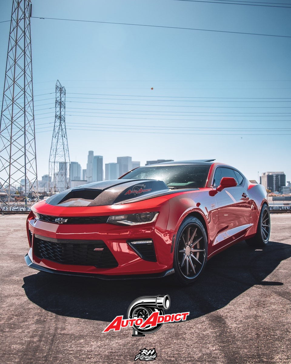 2016-2024 Chevy Camaro Type-Copo Double Sided Carbon Fiber Hood