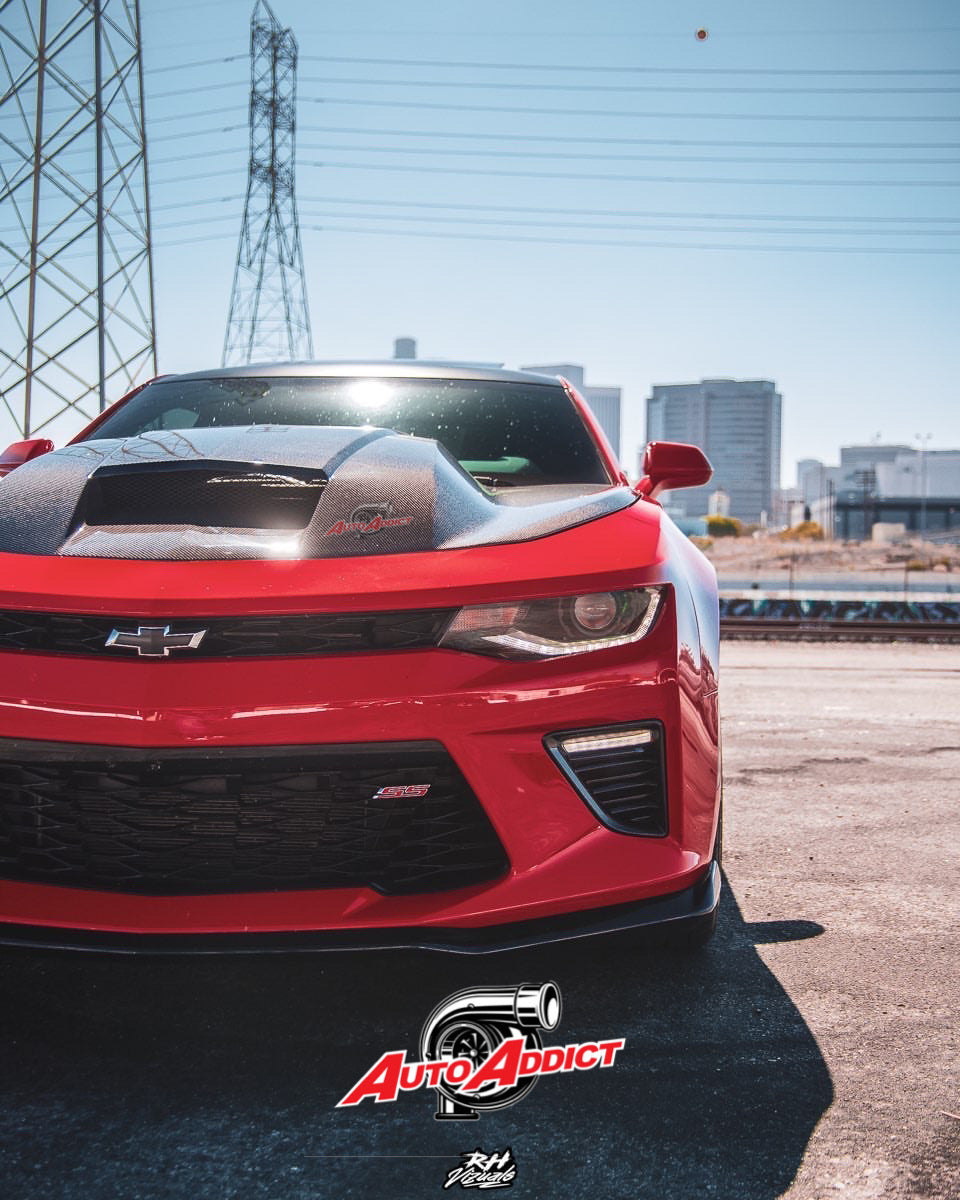 2016-2024 Chevy Camaro Type-Copo Double Sided Carbon Fiber Hood
