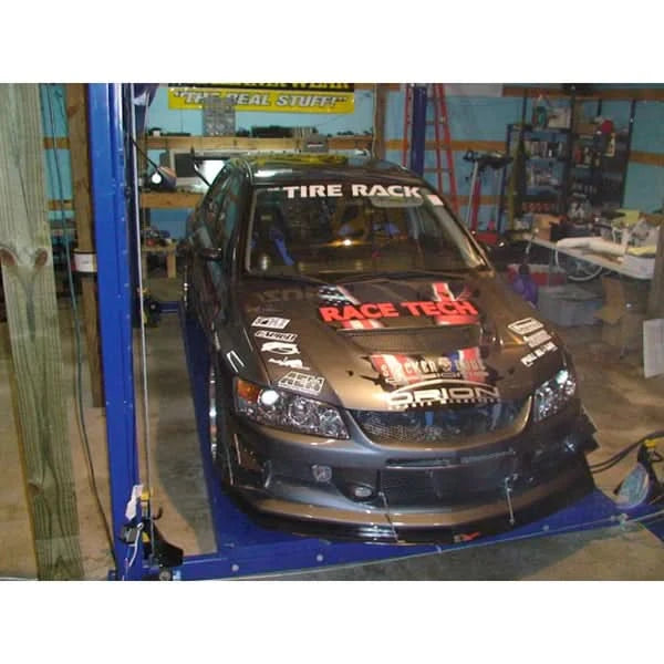 Mitsubishi Evolution 9 (Evo 9) with APR lip Carbon Fiber Front Wind Splitter 2006-2007
