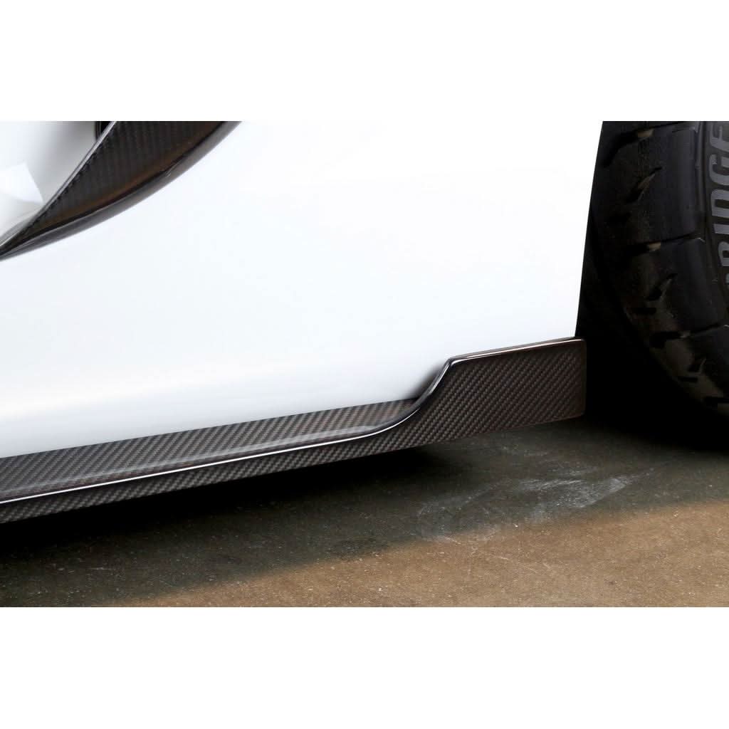 Carbon Fiber Porsche 981 Cayman GT4 Side Rocker Extensions/ Side Skirt 2015-2016
