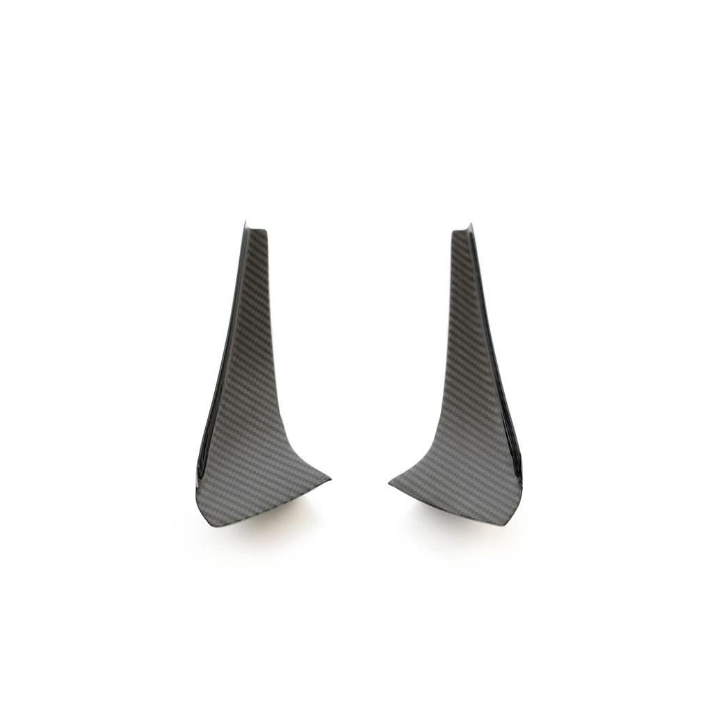 Chevrolet Corvette C8 Carbon Fiber Front Bumper Canards