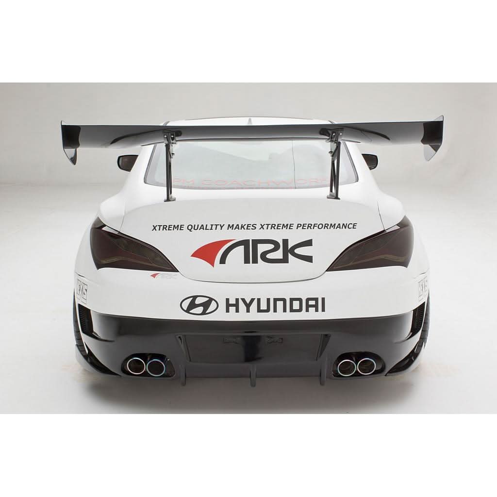 Hyundai Genesis Coupe 2009 - 2016 GTC300 Carbon Fiber Adjustable Wing