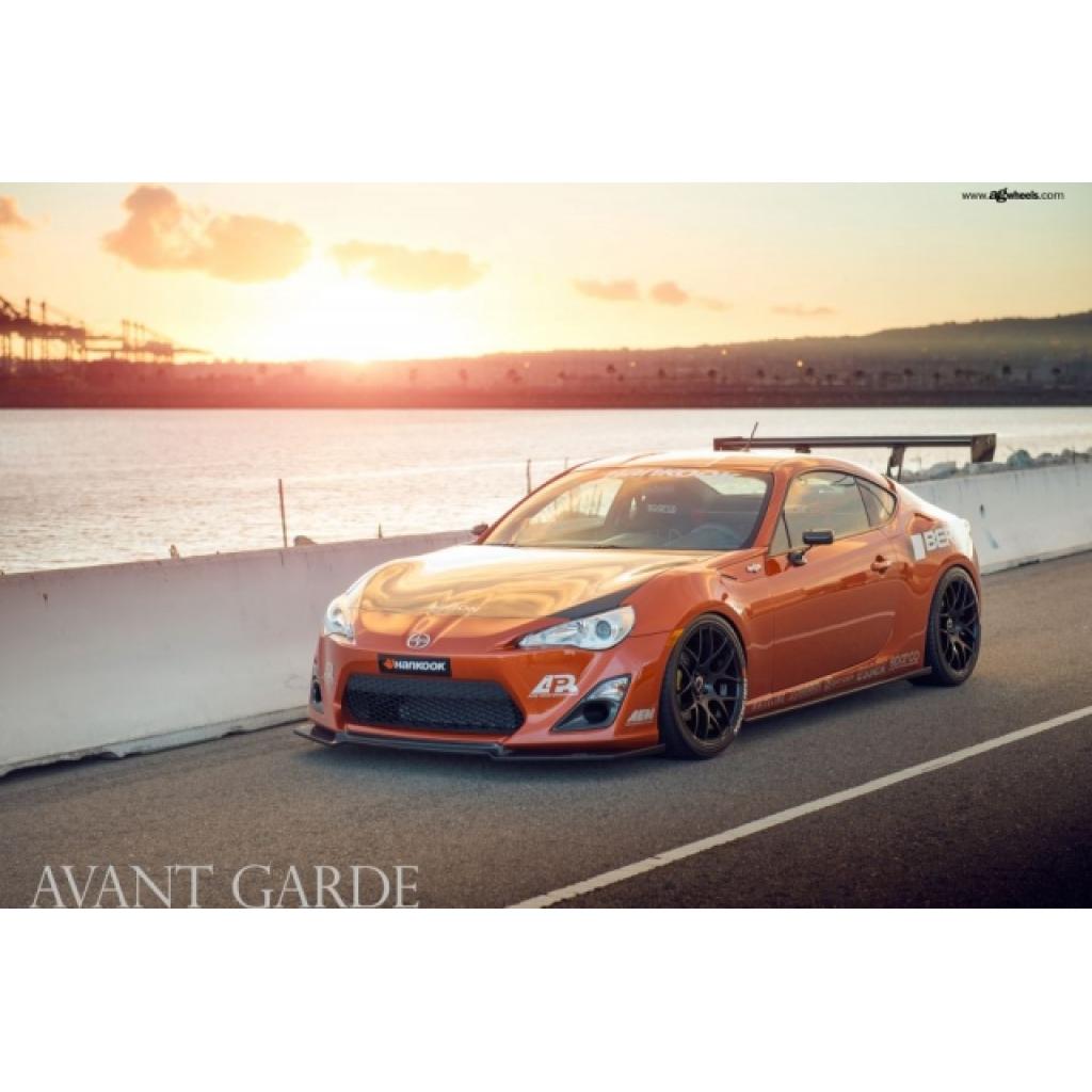 Scion FRS / Toyota GT86/ Subaru BRZ GT250 Carbon Fiber Adjustable Wing 2013-2016 w. 11" Pedestals Set