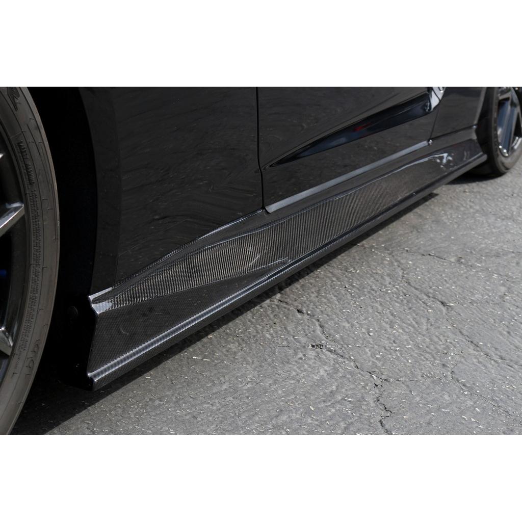Carbon Fiber Nissan GTR R35 Side Rocker Extensions/ Side Skirt 2017-2022