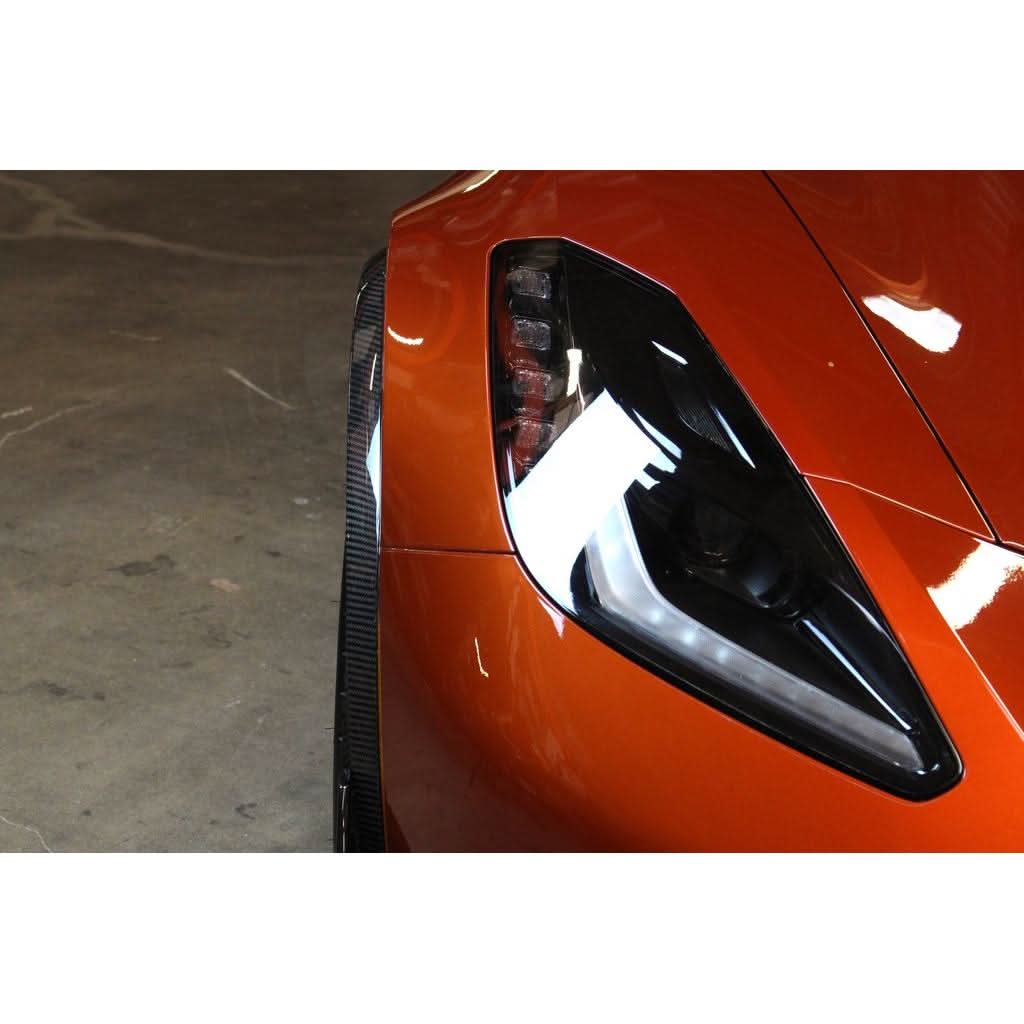 Chevrolet Corvette C7 Z06 Carbon Fiber Fender Wheel Arch Moldings