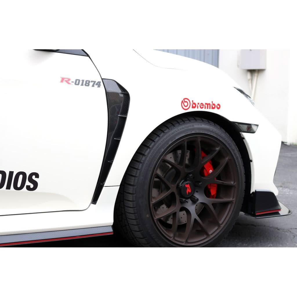 Carbon Fiber Honda FK8 Civic Type R Fender Vents 2017 - 2021
