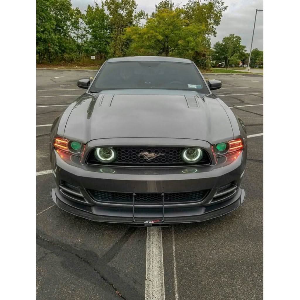 Ford Mustang Roush Front Carbon Fiber Wind Splitter 2013-2014