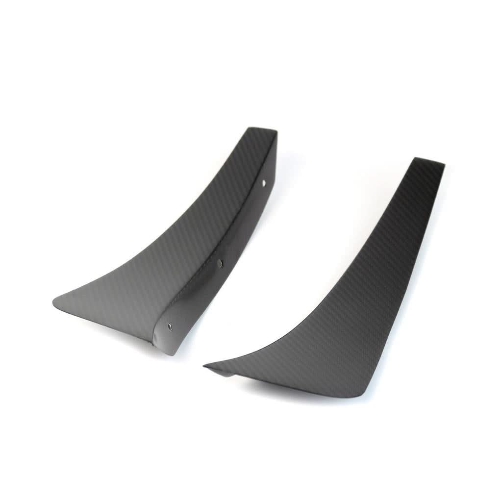 Dodge Challenger Hellcat Carbon Fiber Front Bumper Canards 2015-2023