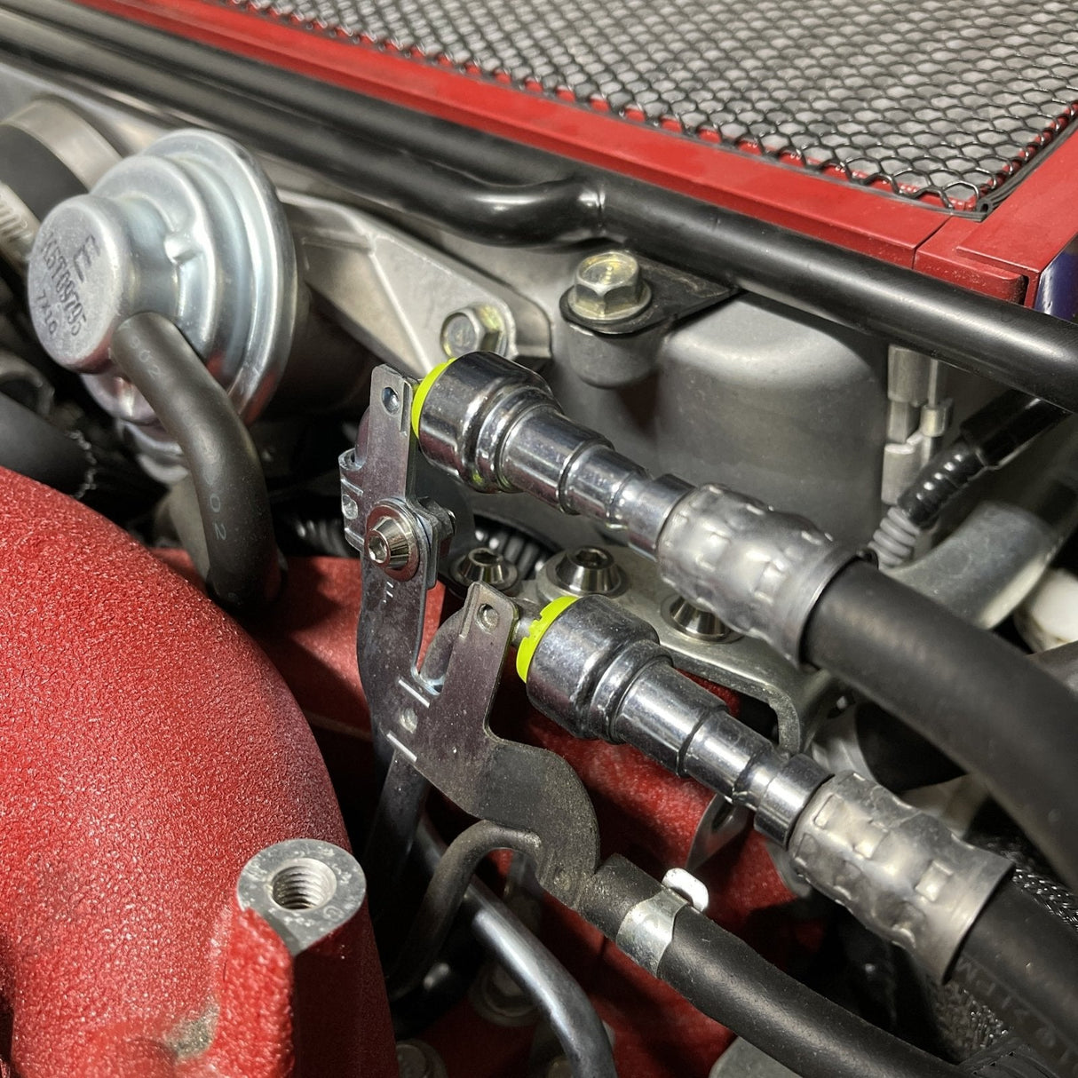 JDC Titanium Engine Bay Dress-Up Hardware Kit | 2015-2021 Subaru STi
