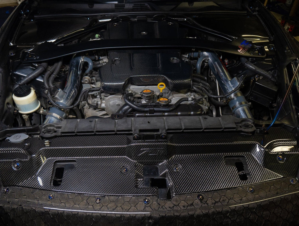 JDC Titanium Engine Bay Dress-Up Hardware Kit | Nissan 370z