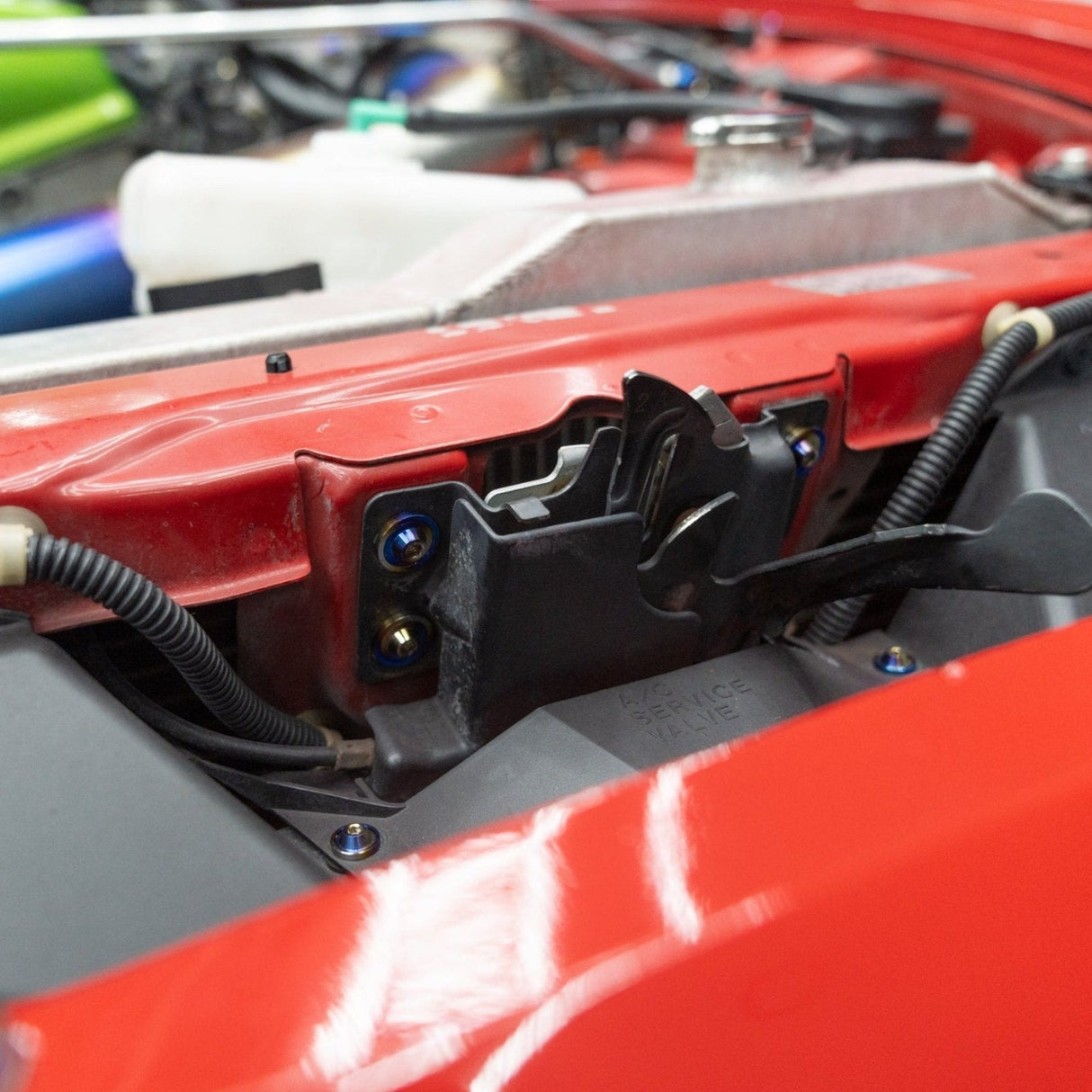 JDC Titanium Engine Bay Dress-Up Hardware Kit | Honda S2000