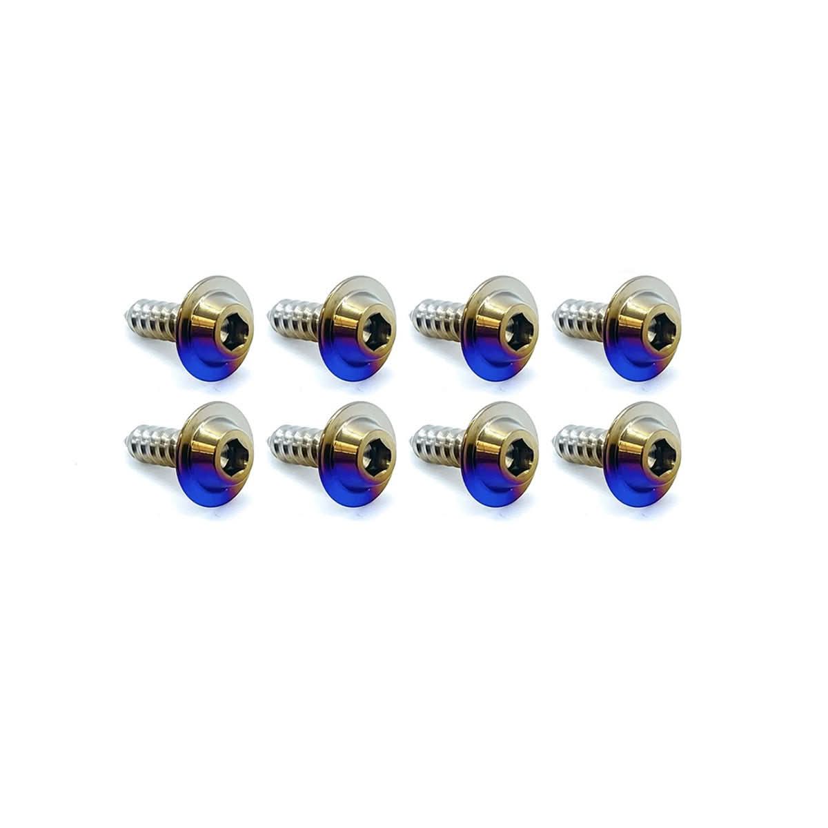 JDC Titanium Headlight Hardware Kit | 1989-1997 Mazda Miata