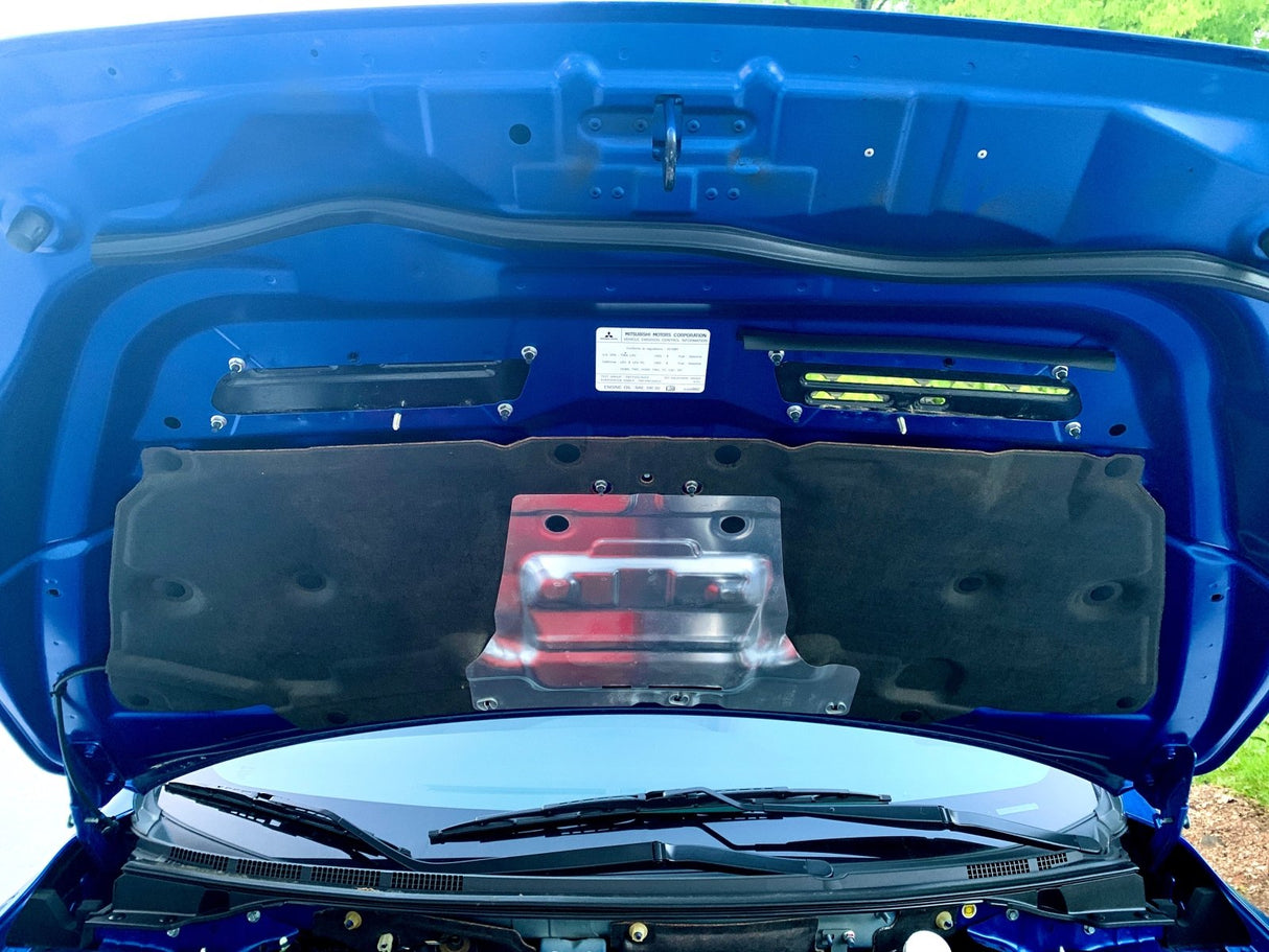 JDC Titanium Hood Vent Hardware Kit | Mitsubishi Evo X