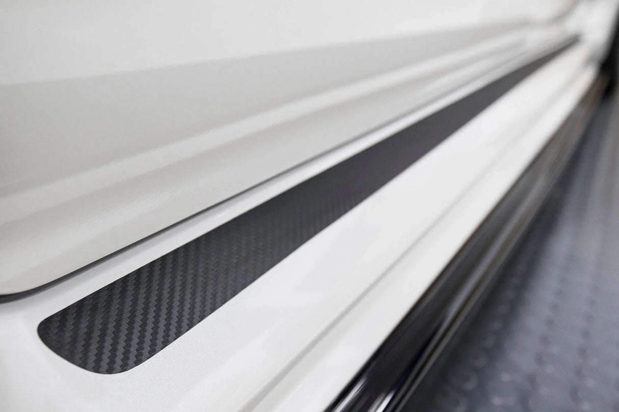 JDM S207 Style 3D Carbon Side Skirt Overlay - 2015-2021 WRX / STI