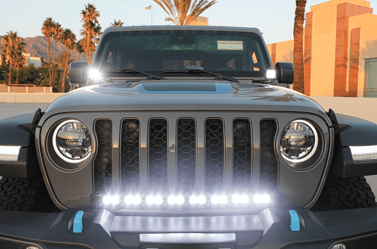 Jeep Wrangler ditch lights 2017+ Jeep Wrangler (JL) LIGHTS ONLY