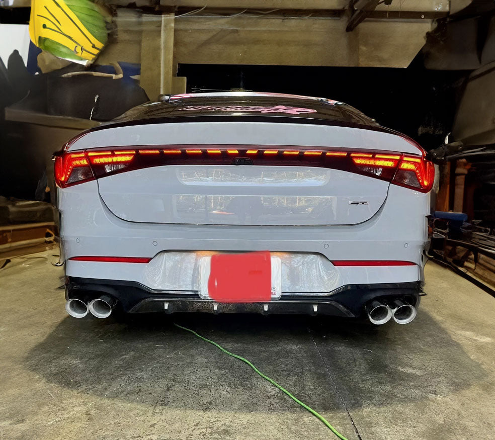 2.5" Stainless Dual Catback Exhaust for 21-25 Kia K5 GT Turbo Sedan 2.5L / 1.6T
