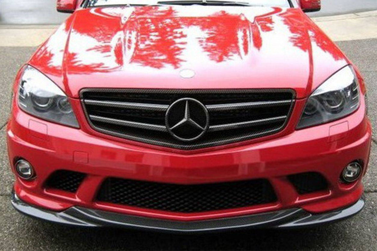 2008-2011 Mercedes Benz W204.1 C63 AMG L1 Style Carbon Fiber Front Lip