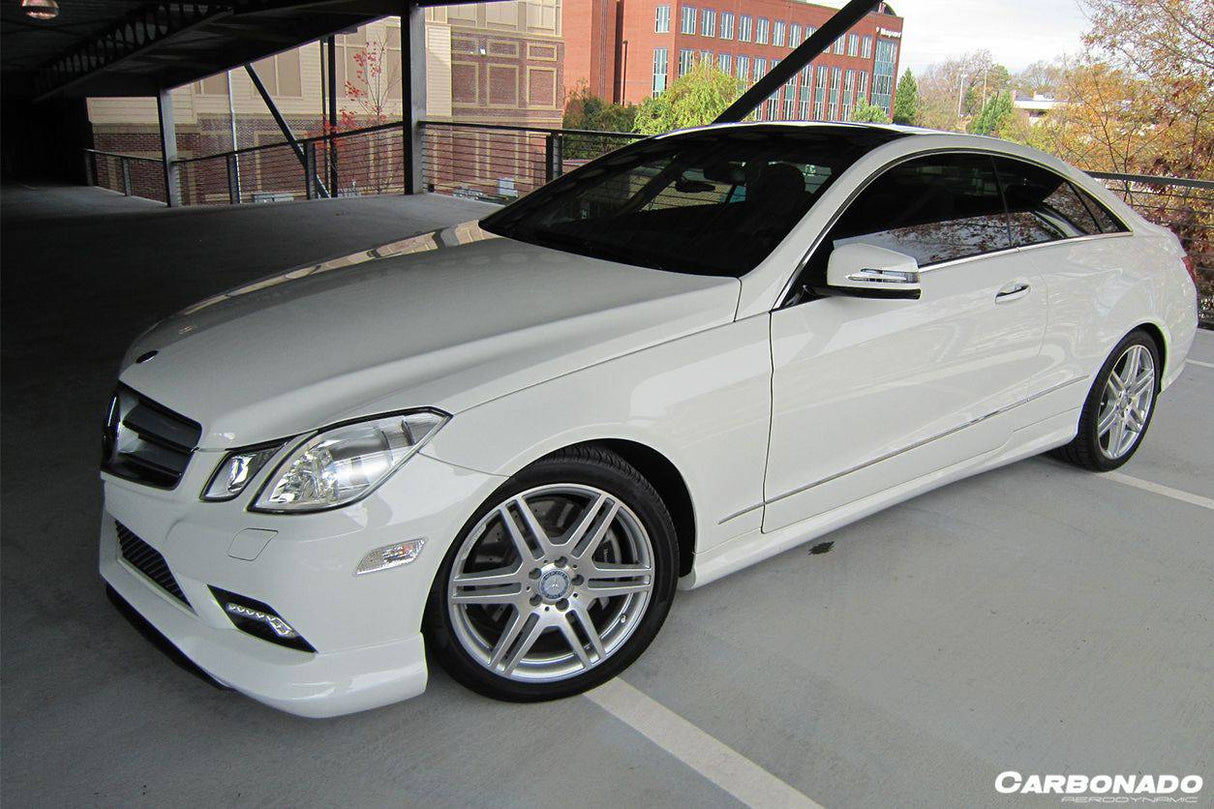 2010-2013 Mercedes Benz E Class W207 Coupe CRS Style Carbon Fiber Front Lip