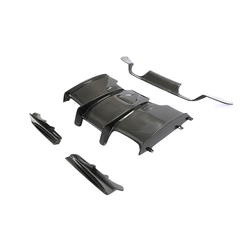 Performance Carbon Fiber Rear Diffuser for BMW F80 M3 F82 F83 M4 2014-2019 Quad Exhaust Style