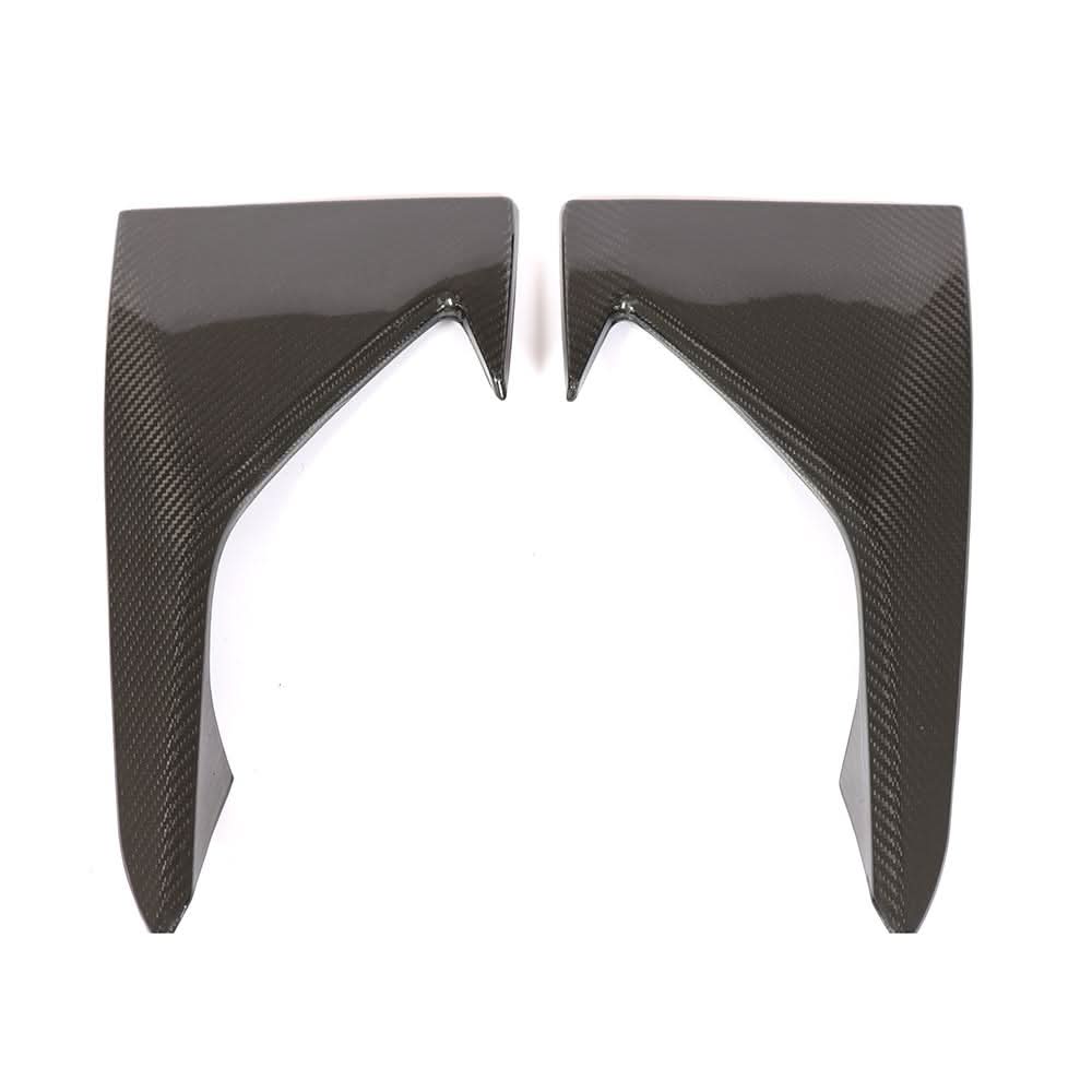 Dry Carbon Fiber Front Bumper Vent Trim Covers – BMW M2 F87 (2016-2019) – Gloss Carbon Accent Set