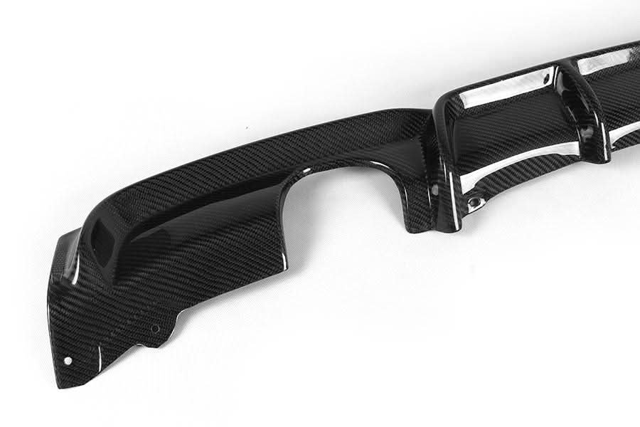 Carbon Fiber Rear Diffuser Dual Outlet for BMW F30 3 Series M Sport / M Tech (2012–2017)