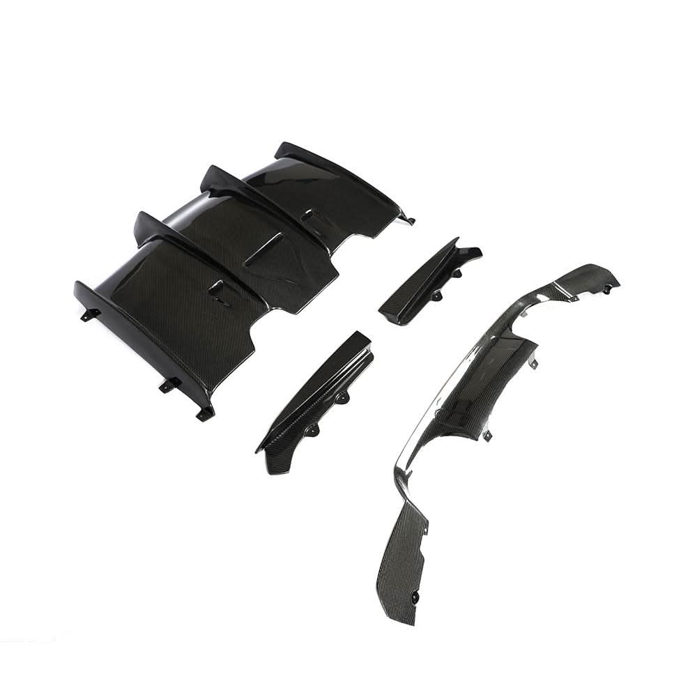 Performance Carbon Fiber Rear Diffuser for BMW F80 M3 F82 F83 M4 2014-2019 Quad Exhaust Style