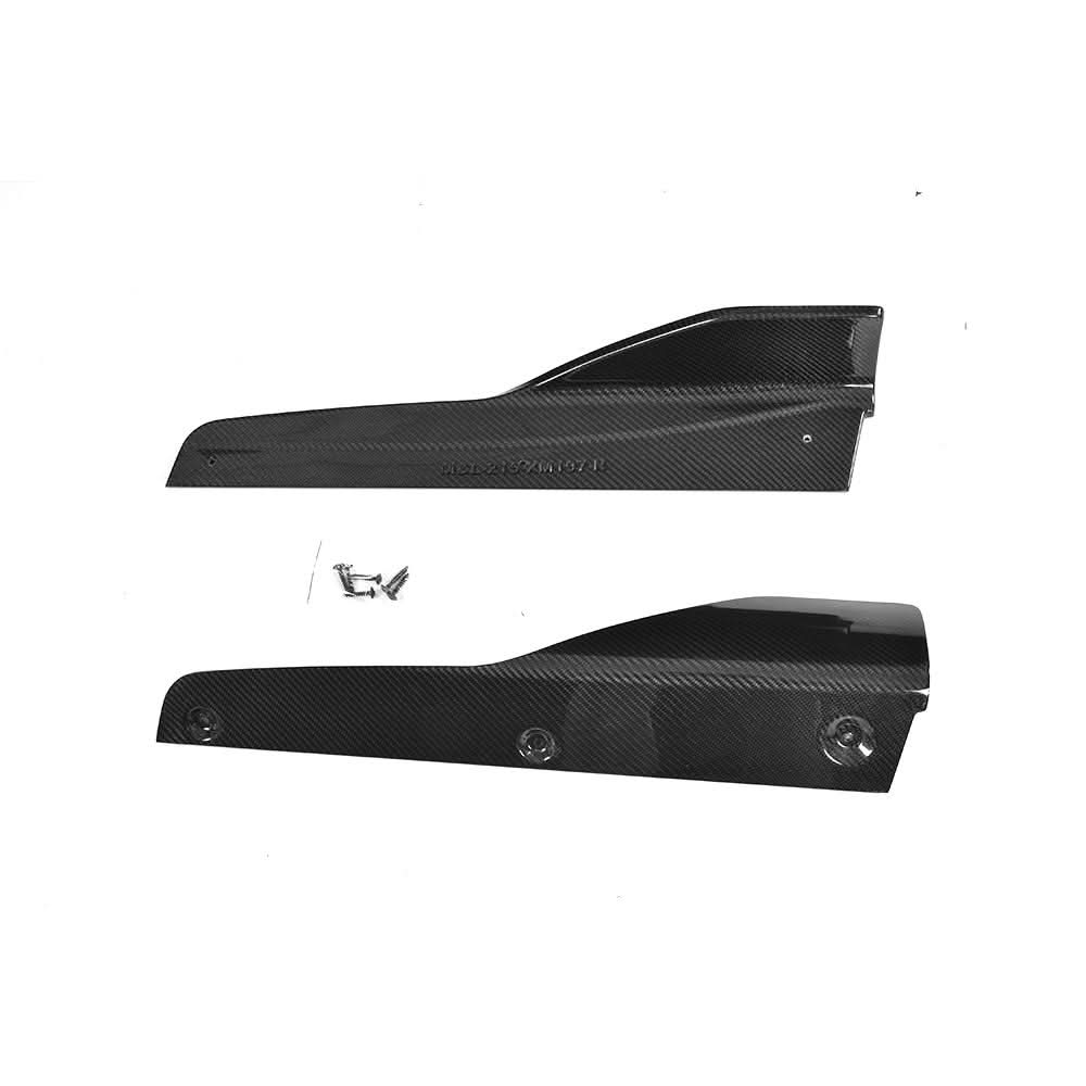 Carbon Fiber Side Skirt Aero Fins for BMW F80 M3 & F82/F83 M4 (2014-2019)