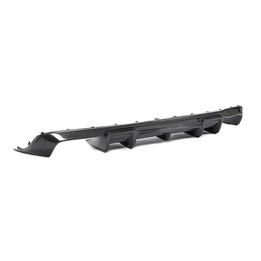 Audi S3 8V Sedan Carbon Fiber RS Style Rear Bumper Diffuser 2015 - 2016