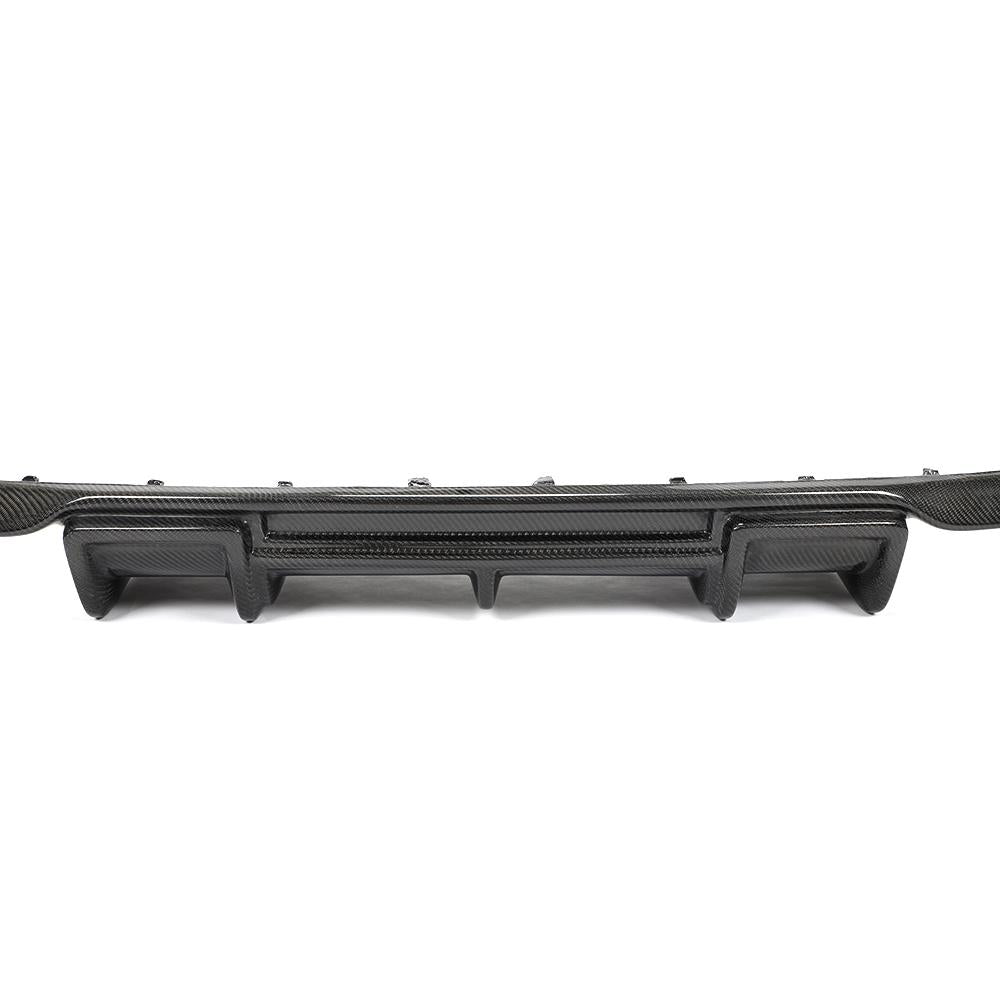 Audi S3 8V Sedan Carbon Fiber RS Style Rear Bumper Diffuser 2015 - 2016