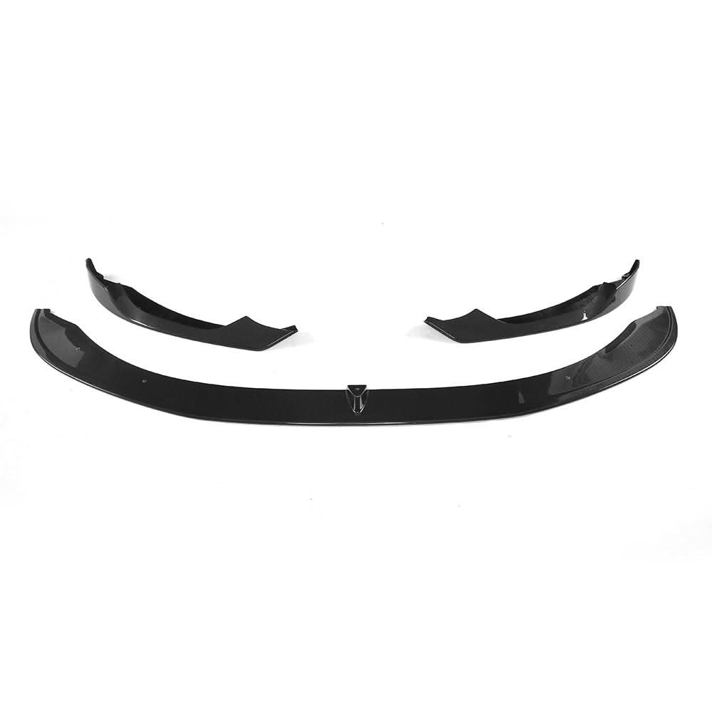 Carbon Fiber Front Lip Splitter (3-Piece Set) for BMW F80 M3 & F82/F83 M4 (2014-2018)