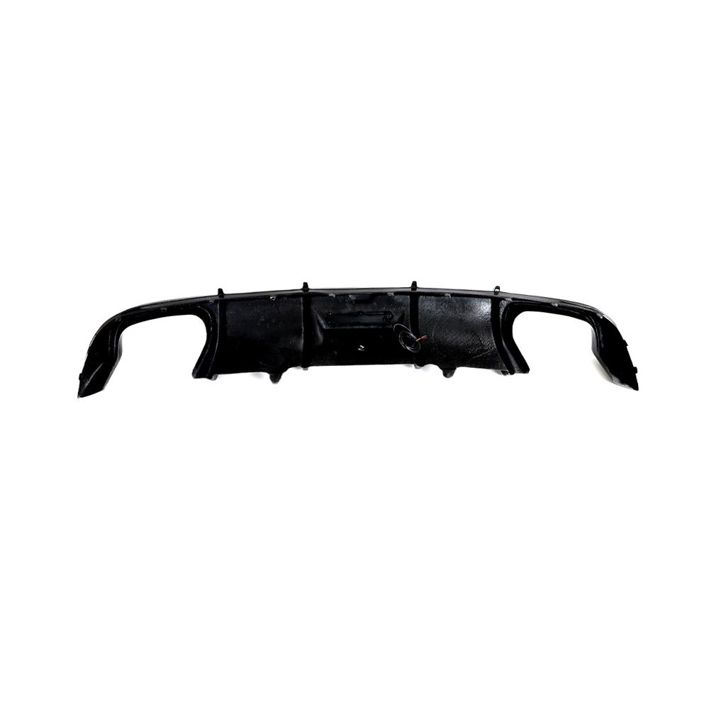 Audi A4 B9 Sedan Carbon Fiber Gloss Black Rear Bumper Diffuser 2018 - 2019