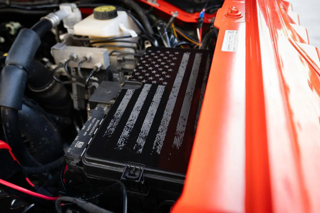 Laser Series Acrylic Fuse Box Cover Overlay - 2021+ Bronco / 2024+ Ranger