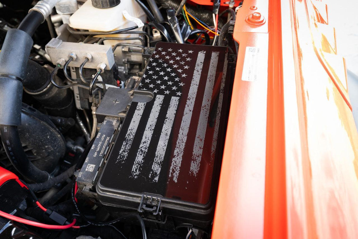 Laser Series Acrylic Fuse Box Cover Overlay - 2021+ Bronco / 2024+ Ranger