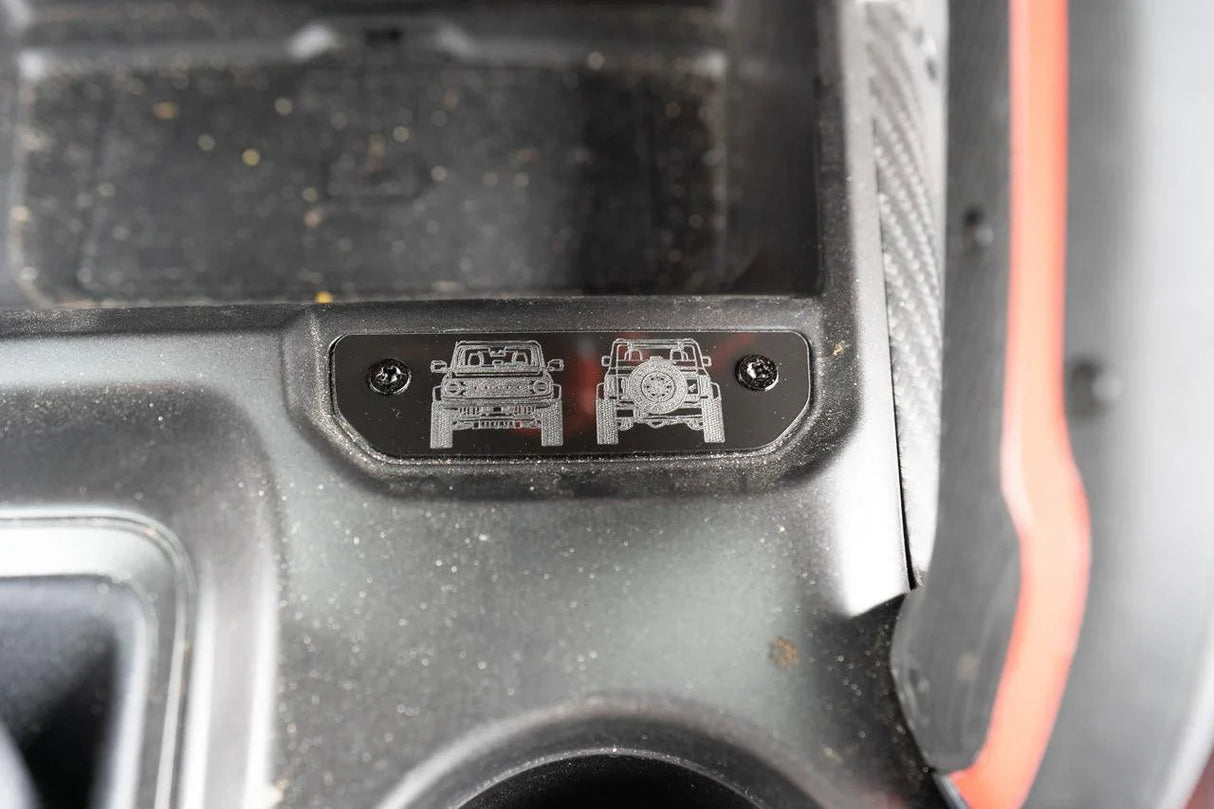 Laser Series Acrylic Shifter Trim Insert - 2021+ Bronco