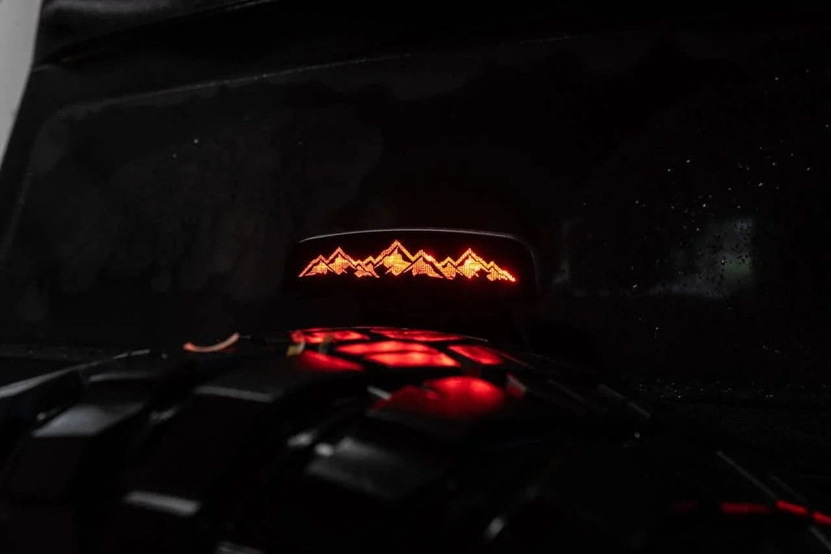 Laser Series Acrylic Third Brake Light Overlay - 2021+ Bronco