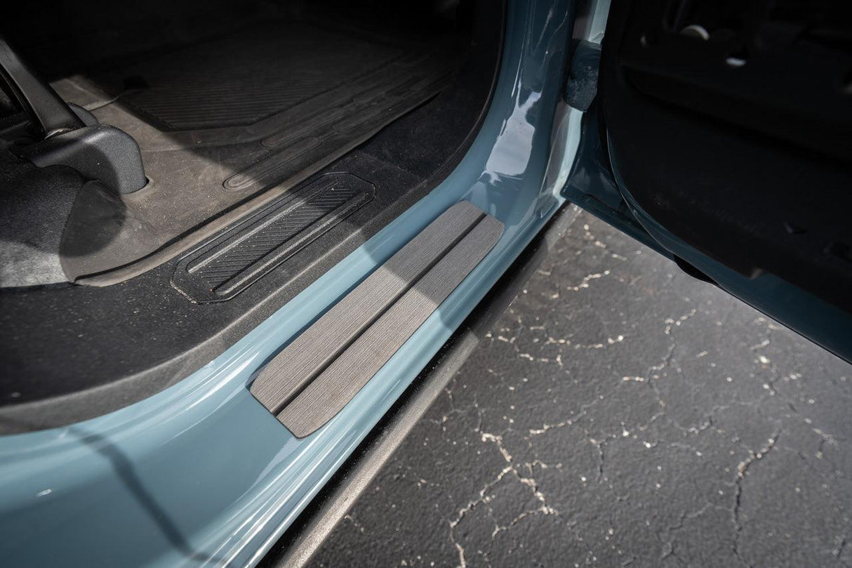 Laser Series Door Sills (Marine EVA Foam) - 2021+ Bronco 2 Door and 4 Door