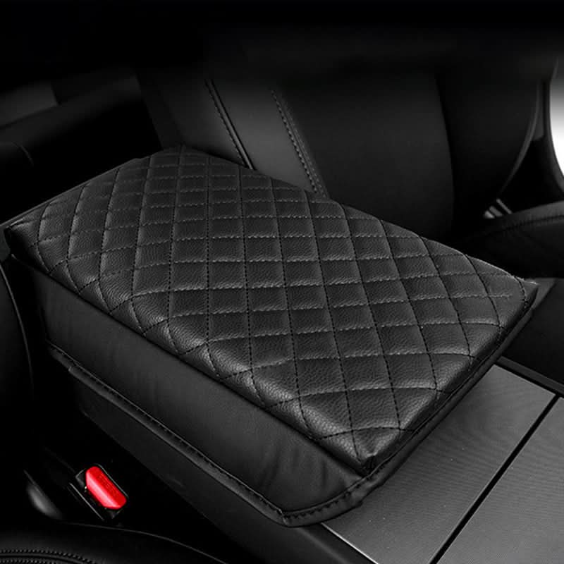 Leather Armrest Cover for Tesla Model 3 Highland / Model Y Juniper