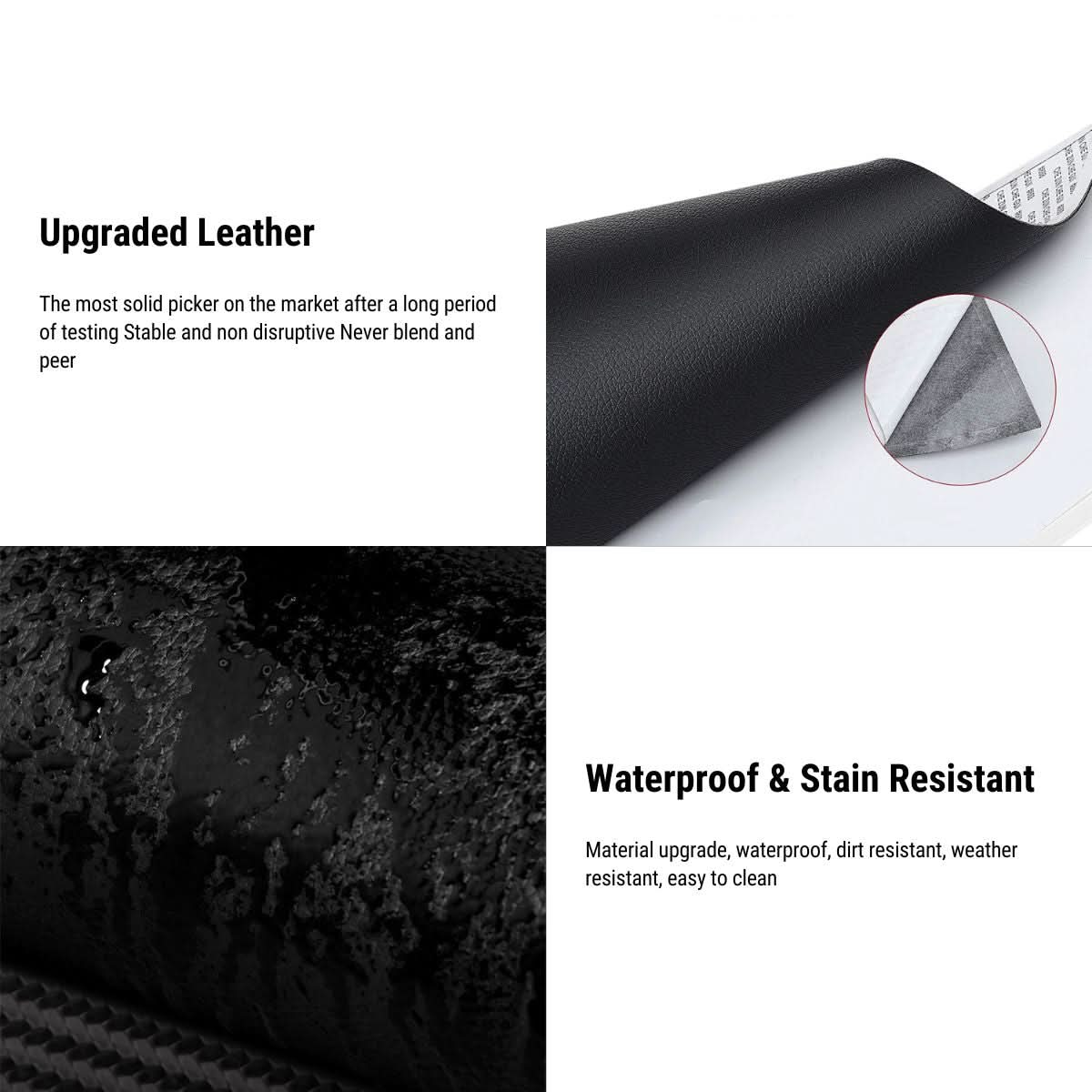 Leather Door Protector Anti-Kick Mat for Tesla Model Y 2020-2025.03