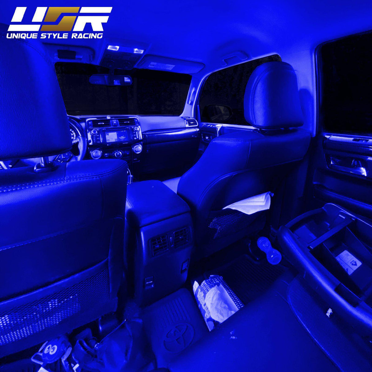 Led Interior Light - Uni A X1 + R04 X6 + R31 X2 = 9pcs - Red For 2010-2021 Toyota 4runner