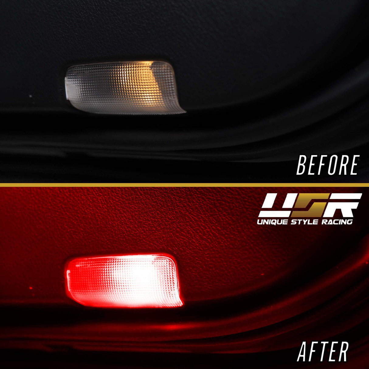 Led Interior Light - Uni A X1 + R04 X6 + R31 X2 = 9pcs - Red For 2010-2021 Toyota 4runner