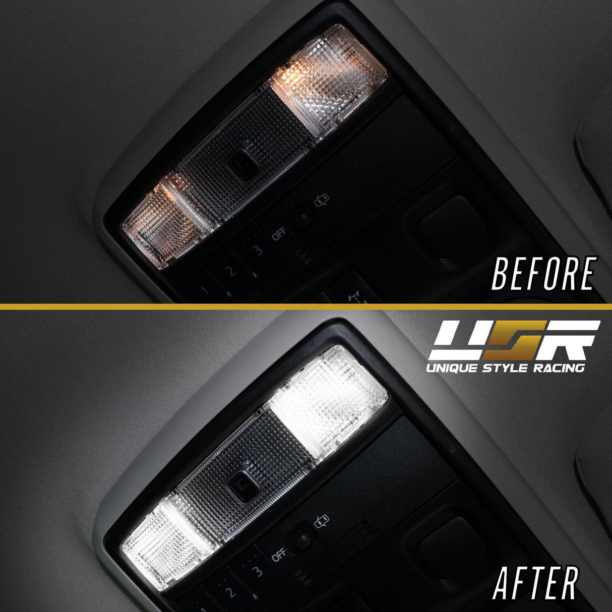 Led Interior Light - Uni A X1 + R04 X6 + R31 X2 = 9pcs - Red For 2010-2021 Toyota 4runner