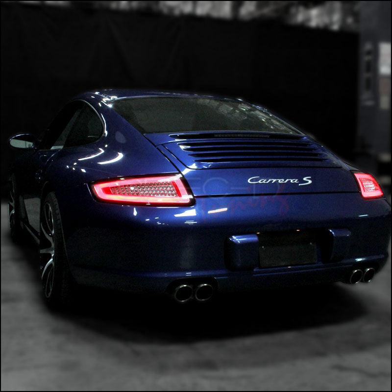 Spec-D Tail Lights Porsche 911 997 Carrera (05-09) GT3/Turbo (07-09) LED - Clear / Red / Smoked