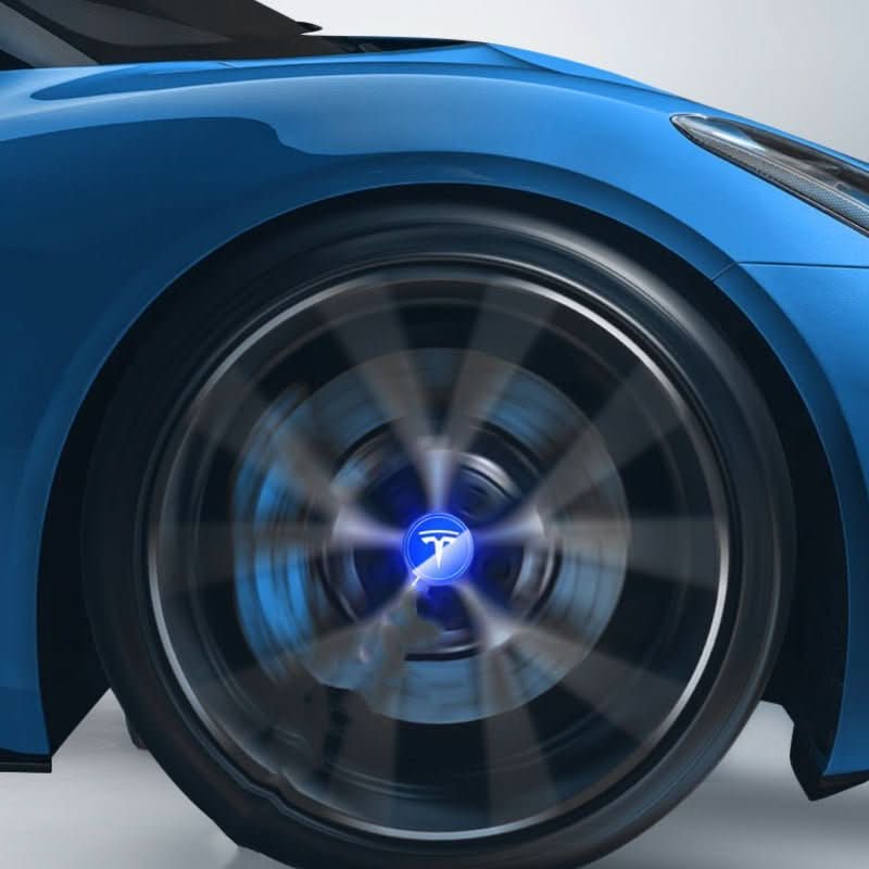 LED Wheel Hub Light Caps For Tesla Model 3/Y/X/S(4ps)