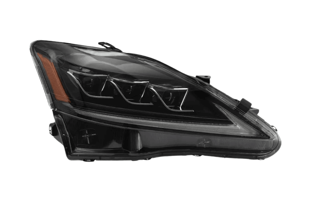 Lexus IS250/IS250C/IS350/IS220d & ISF(XE20) Black Matrix Projector Headlights (2006-2014) - K2 Industries