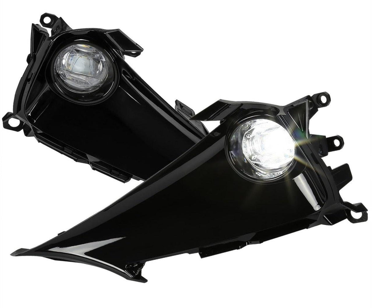 Spec-D LED Fog Lights Toyota Corolla Hatchback (2019-2021) Chrome Housing - Clear Lens